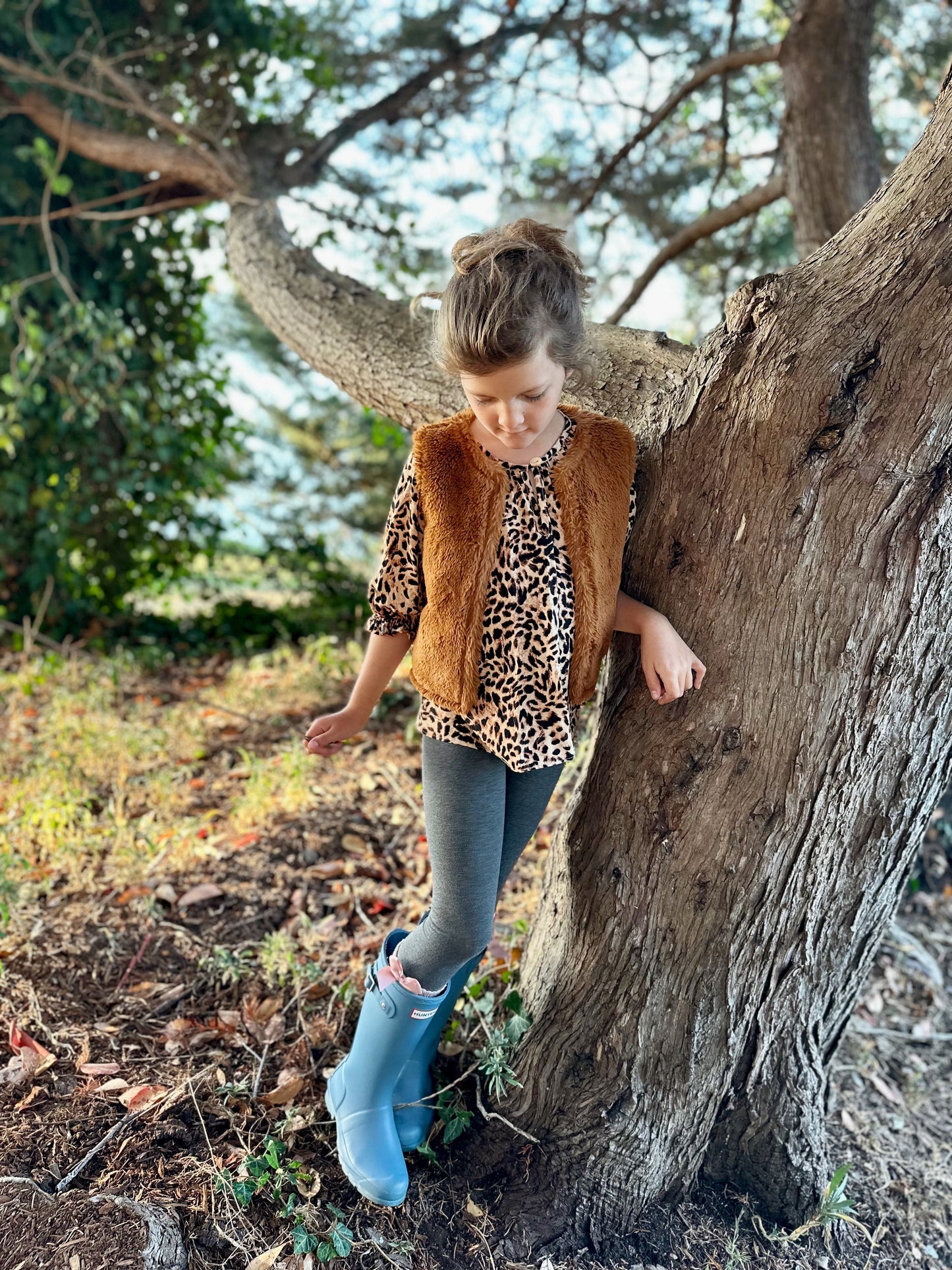 Vegan Faux Fur Vest for Kids Made in Victoria, BC
