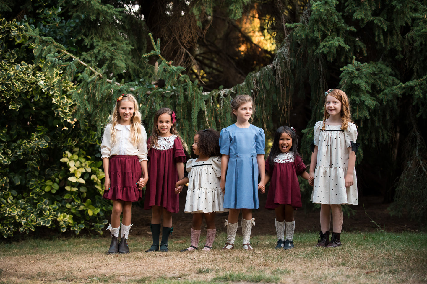 Twill Dress Handmade in BC, Canada, Holiday Dress