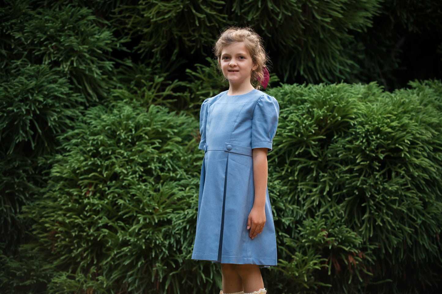 Twill Dress Handmade in BC, Canada, Holiday Dress