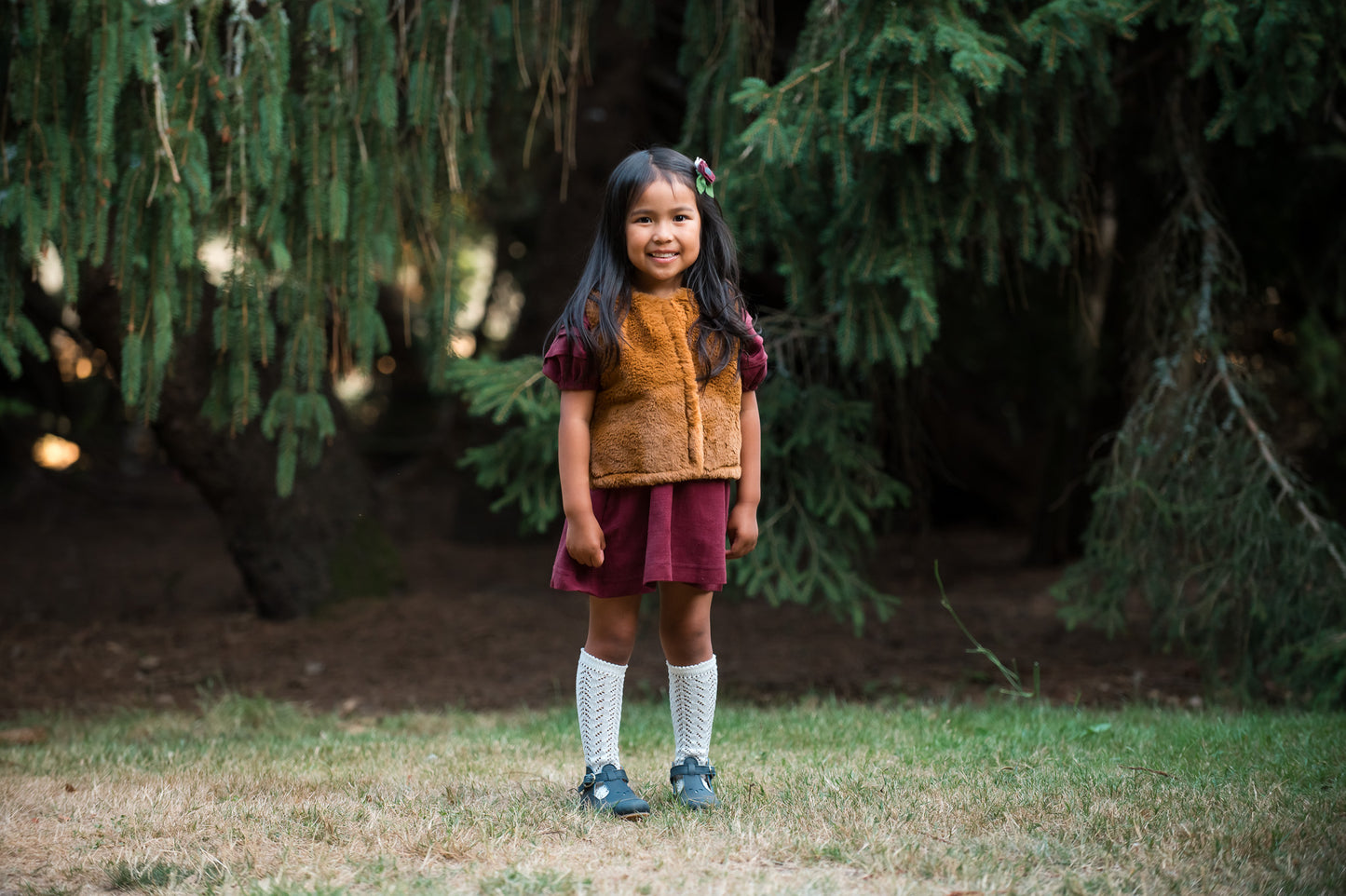 Vegan Faux Fur Vest for Kids Made in Victoria, BC