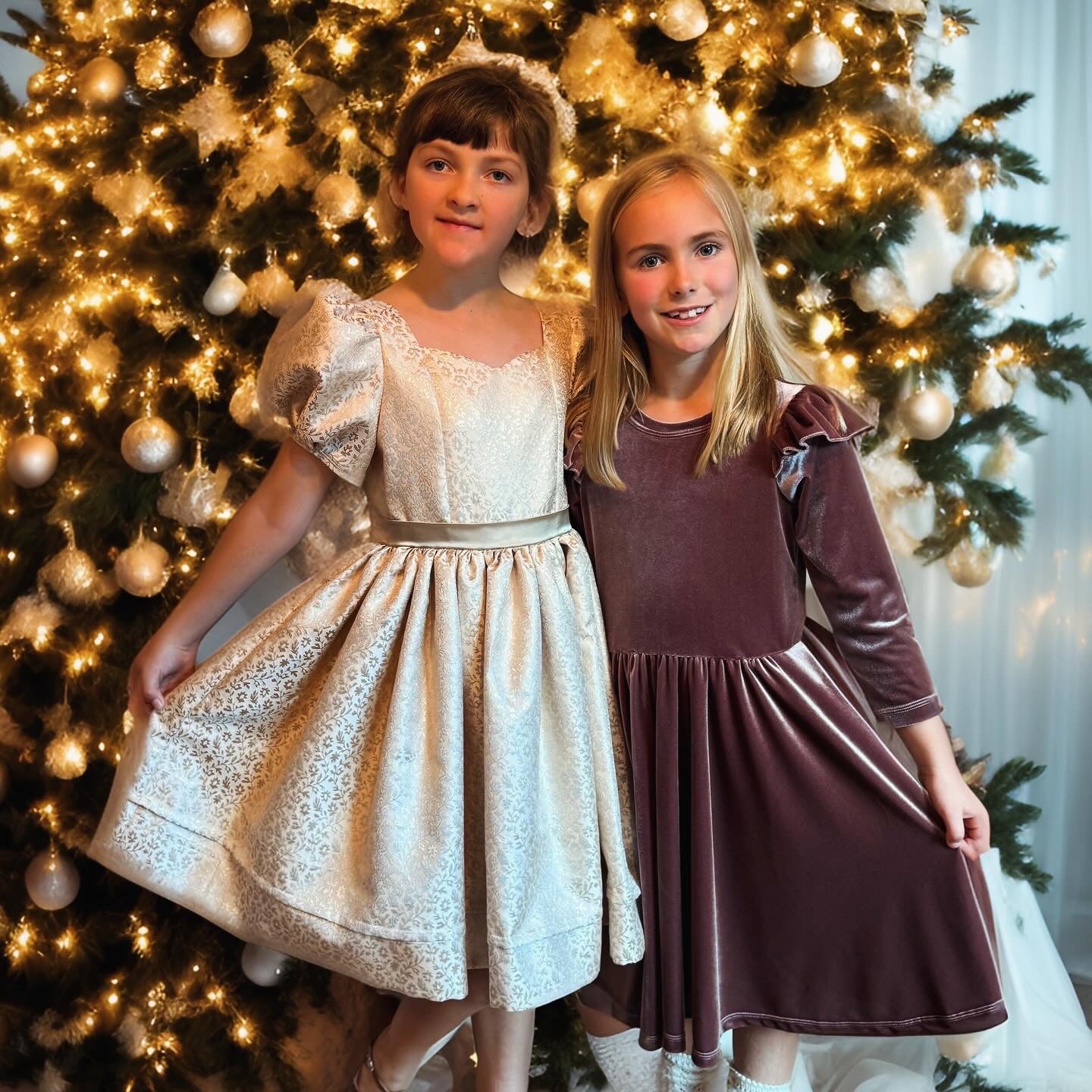 Ila Dress in Lux Stretch Velvet | A Winter's Tale | MTO