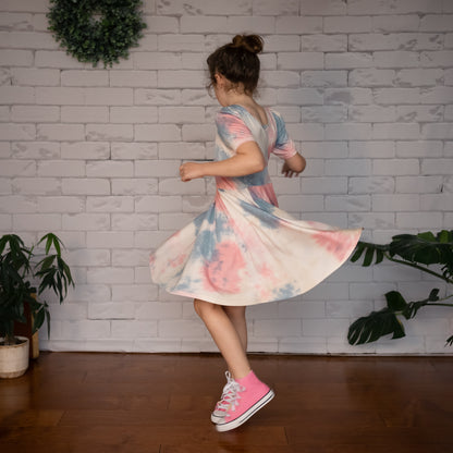 Isla Dress,Tie Dye Bamboo |RTS