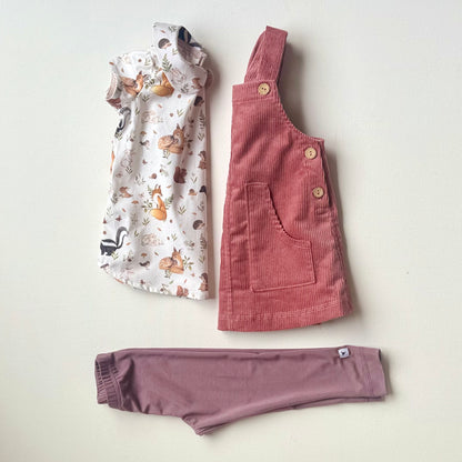 Amber Blouse in Designer Woodland or Deer Print | Echoes of Autumn | MTO