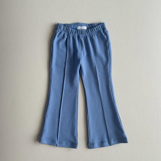 Essential Spring Bloom Terry Leisure Pants, Blue