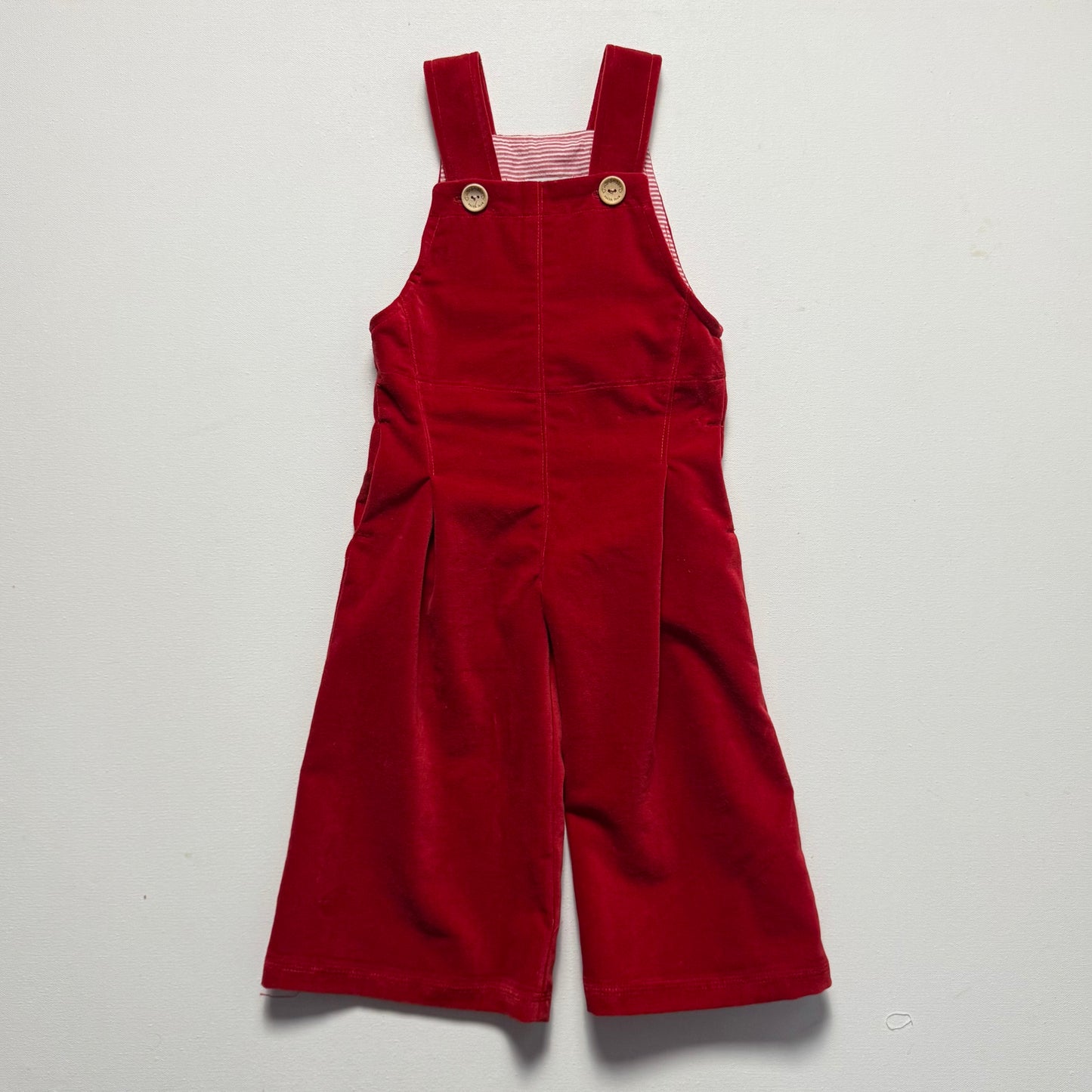 Audrey High Style Overall Pants in Velveteen | MTO