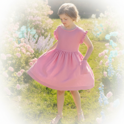 Marina Dress  Rose Pink  |RTS
