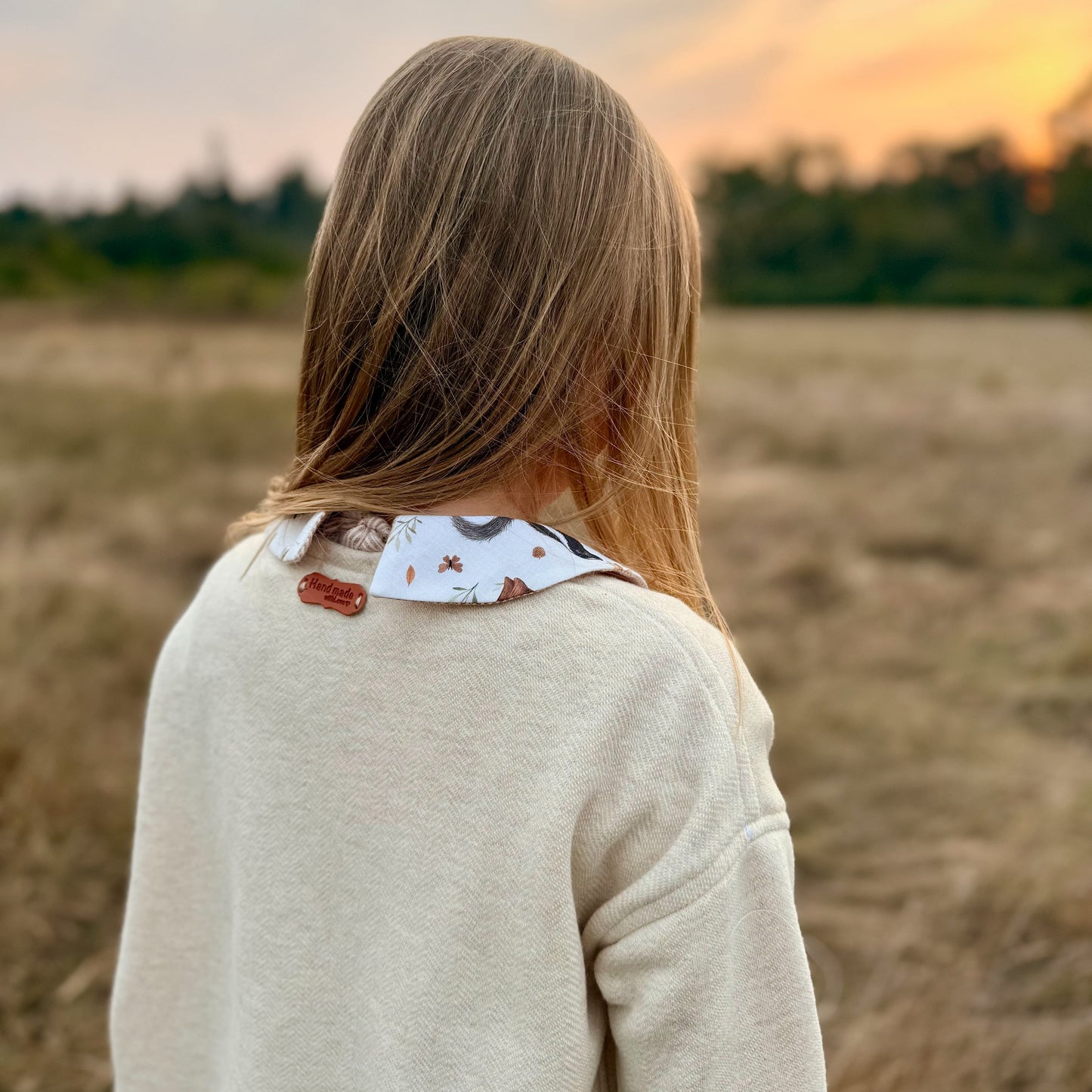 100% Cotton Fleece Herringbone Cardigan in Natural, Rose, or Hunter Green | Echoes of Autumn | MTO