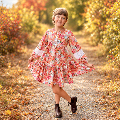 Adeline Cotton Floral Dress| MTO