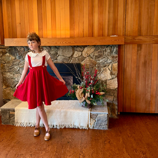 Swiss Dot Amber Classic Blouse | A Winter's Tale | MTO