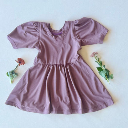 Isla Dress, Plum or Tie Dye Bamboo | Echoes of Autumn | MTO