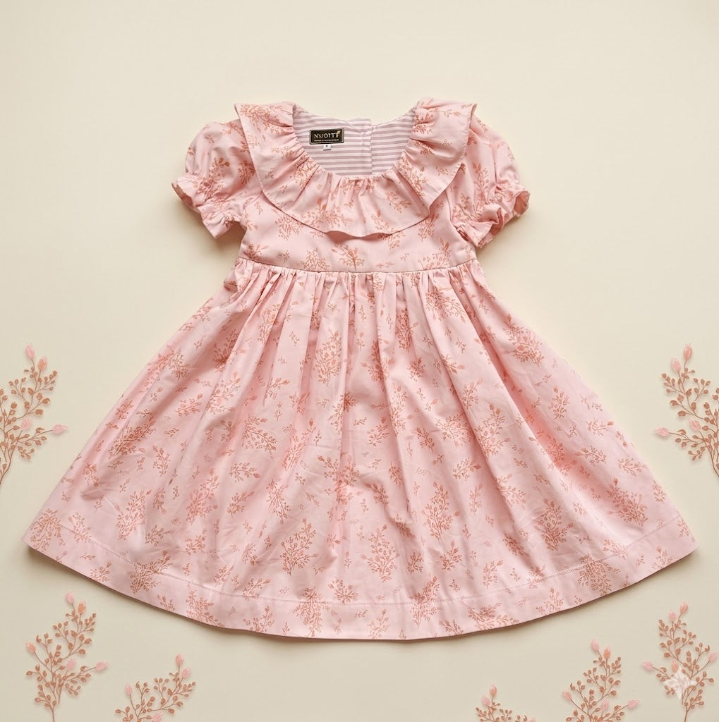 Lily Dress in Rose Floral | Spring Bloom