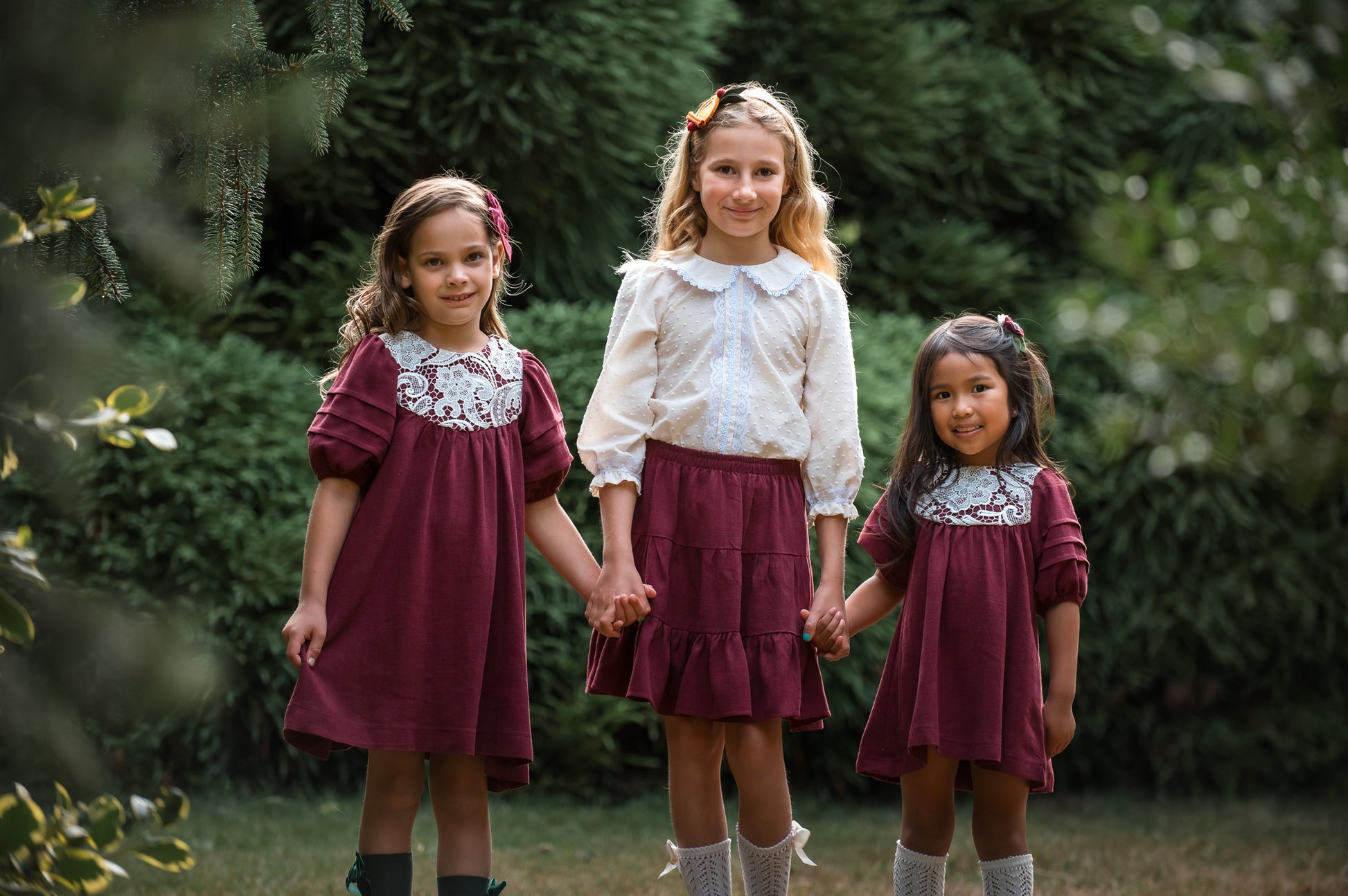 Swiss Dot Blouse Handmade in BC, Canada
