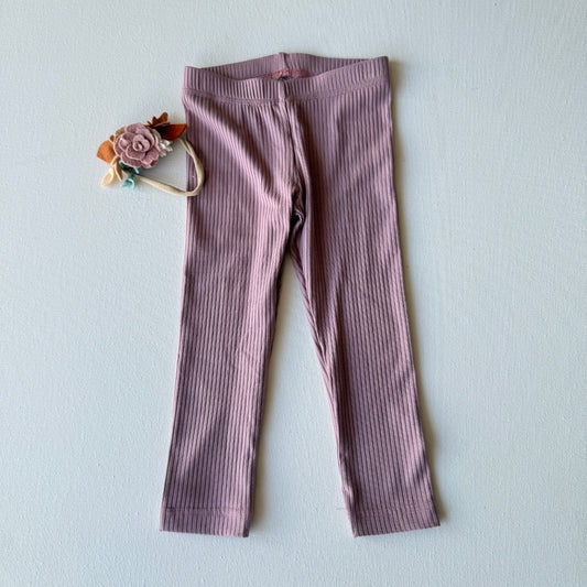 Essential Bamboo Leggings, Ribbed | Echoes of Autumn | MTO
