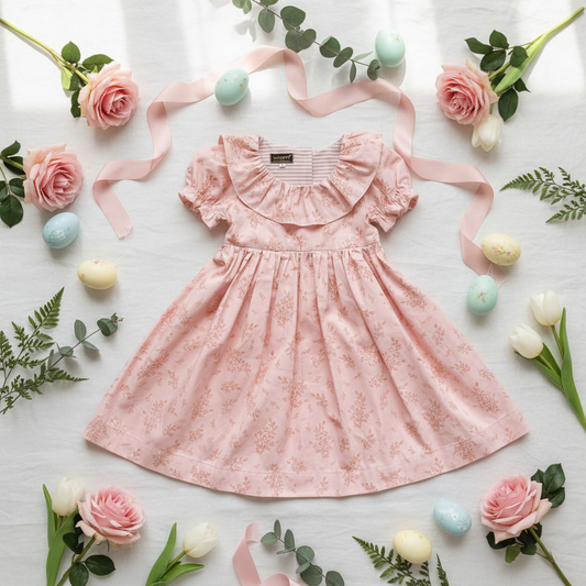Lily Dress — Easter Flatlay