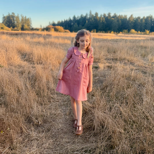 Mia dress, Solid or Floral | Echoes of Autumn | RTS