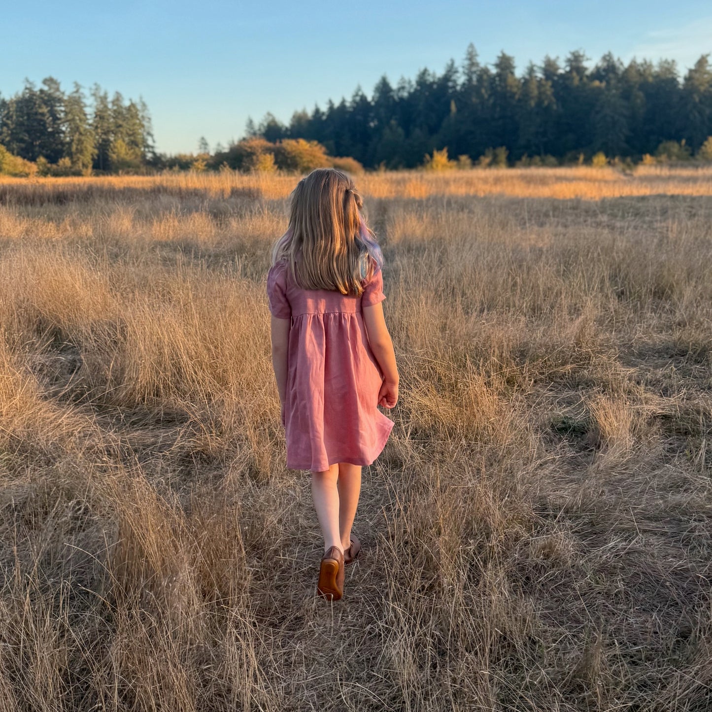 Mia dress, Solid or Floral | Echoes of Autumn | RTS