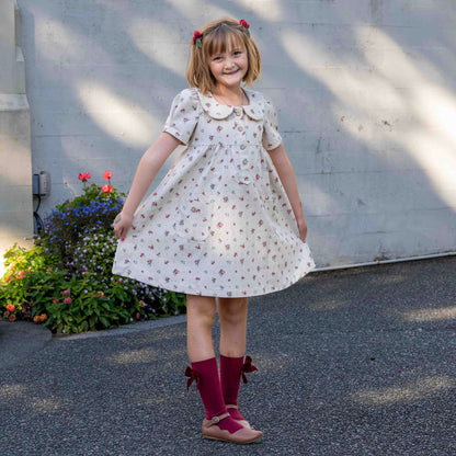 Mia dress, Solid or Floral | Echoes of Autumn | RTS