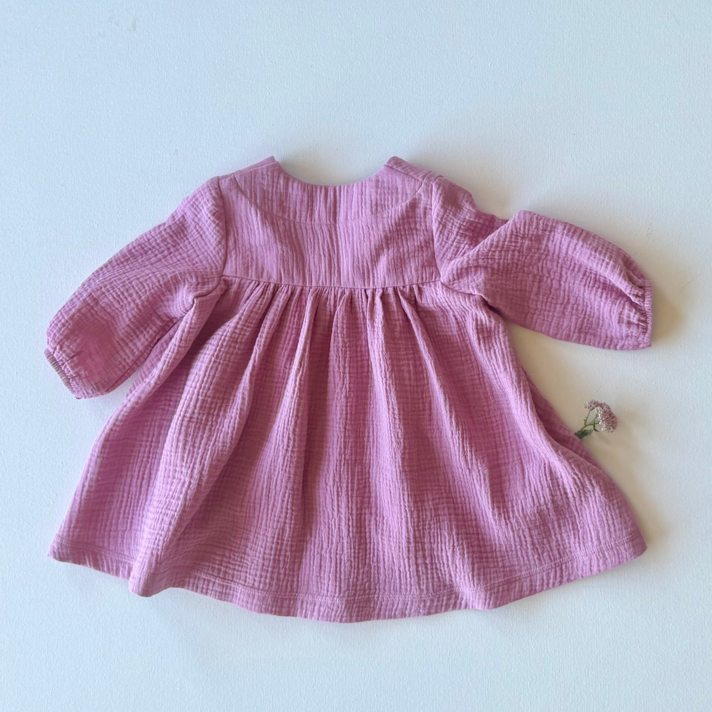 Paige Dress in Pink, Beige or Mauve | Echoes of Autumn | MTO