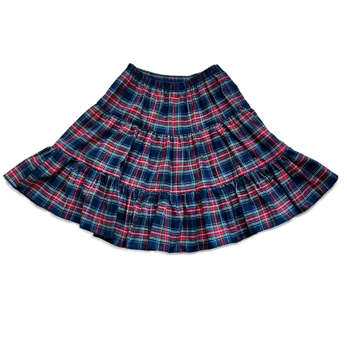 Bamboo Plaid Skirt | RTS