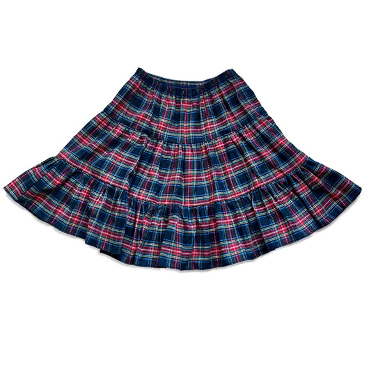 Bamboo Plaid Skirt | MTO