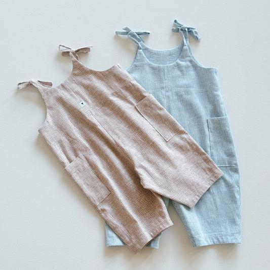 Unisex Baby Romper| Hemp and Organic Cotton 3% stretch