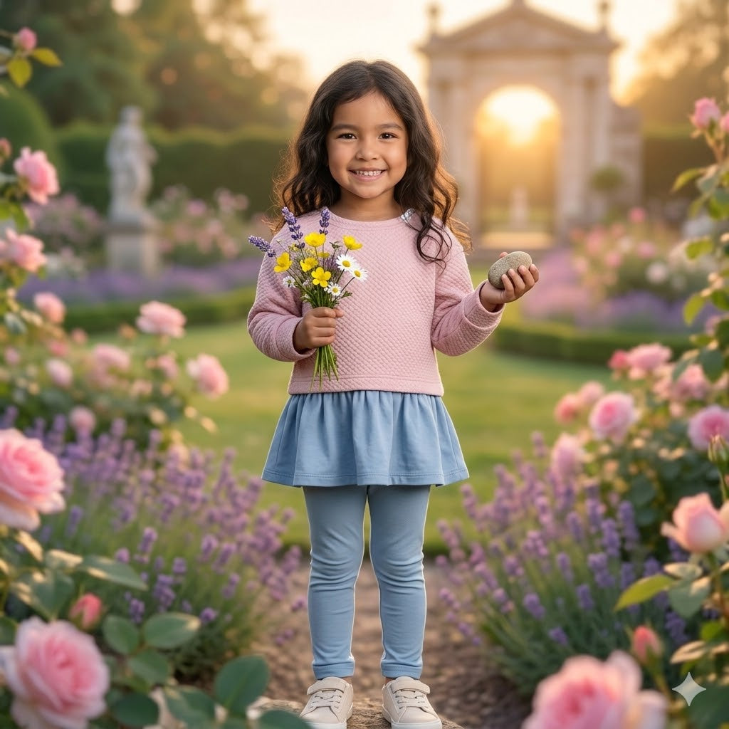 Quilted Boxy Sweater, in rose cloud